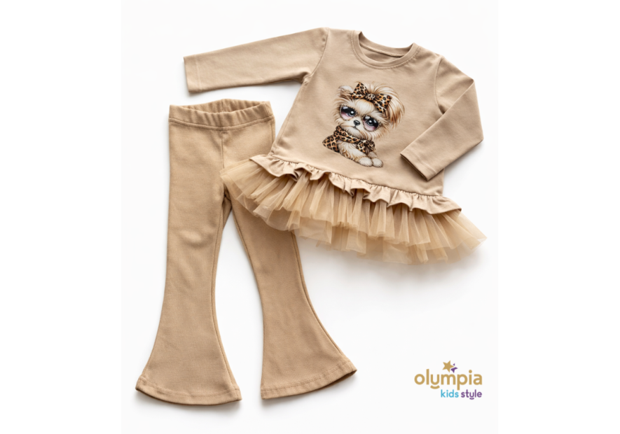 Tunika i spodnie dzwony |OLYMPIA KIDS STYLE