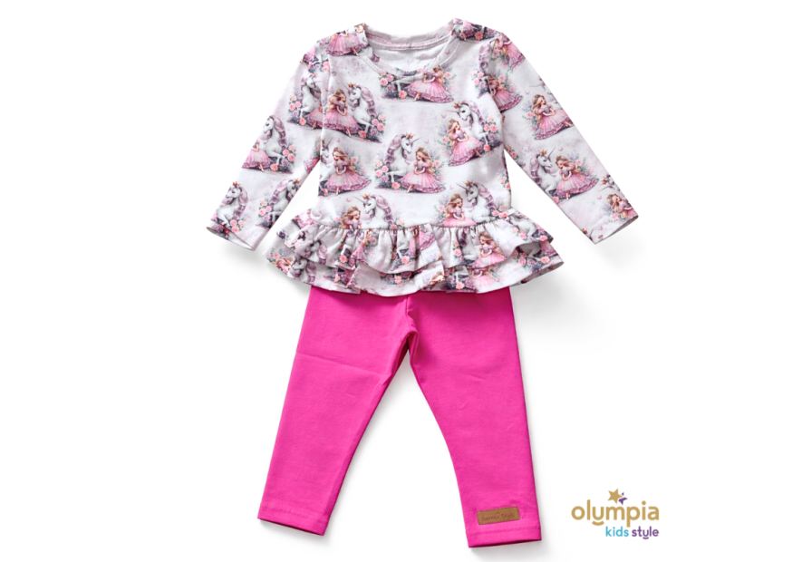 Tunika dziewczęca i legginsy FANTAZJA