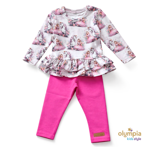 Tunika dziewczęca i legginsy FANTAZJA