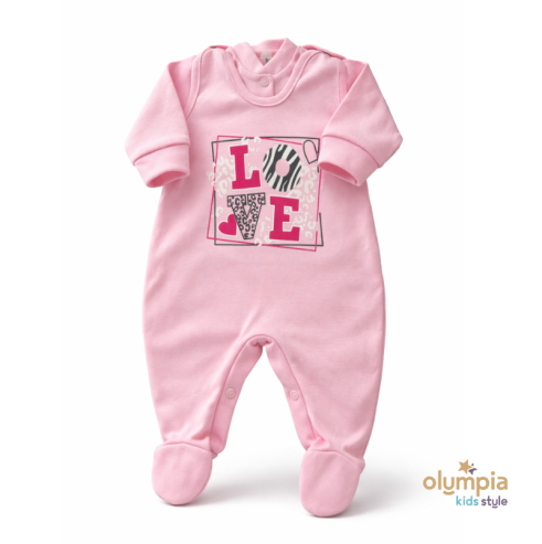 Bawełniana wyprawka dla niemowlaka 2-części | Olympia Kids Style