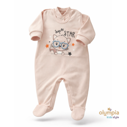 Bawełniana wyprawka dla niemowlaka 2-części| Olympia Kids Style