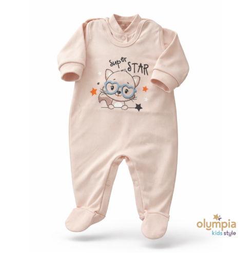 Bawełniana wyprawka dla niemowlaka 2-części| Olympia Kids Style