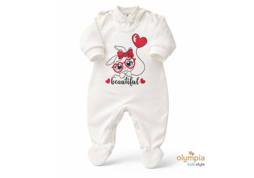 Bawełniana wyprawka dla niemowlaka 2-części | Olympia Kids Style