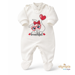 Bawełniana wyprawka dla niemowlaka 2-części | Olympia Kids Style