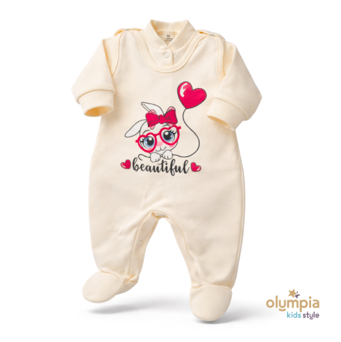 Bawełniana wyprawka dla niemowlaka 2-części | Olympia Kids Style