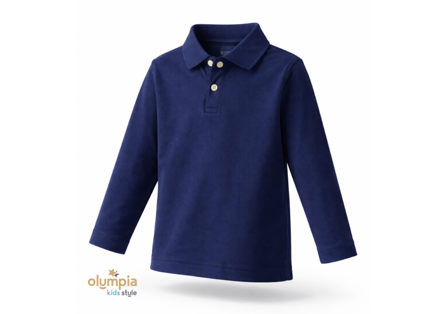 Bluzka POPLO z długim rękawem | Olympia Kids Style