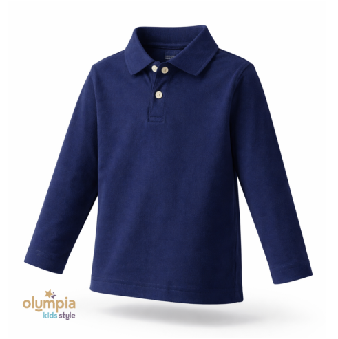 Bluzka POPLO z długim rękawem | Olympia Kids Style