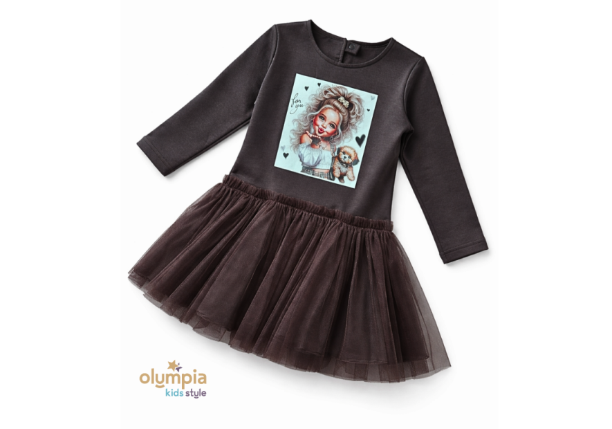 Sukienka dla dziewczynki  | OLYMPIA KIDS STYLE