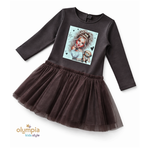 Sukienka dla dziewczynki  | OLYMPIA KIDS STYLE