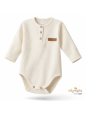 Bawełniane body dla niemowlaka z długim rękawem | Olympia Kids Style