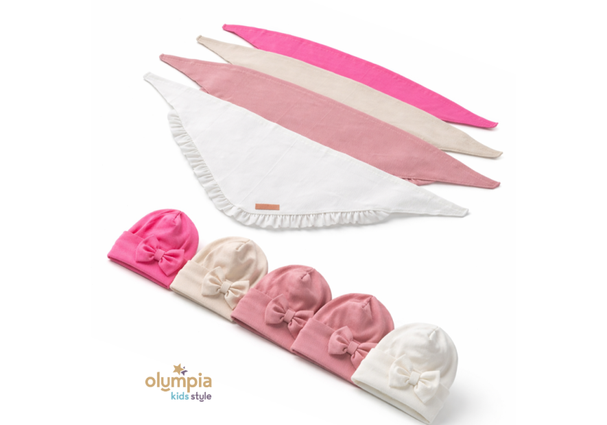 Zestaw CZAPKA I CHUSTA  | OLYMPIA KIDS STYLE