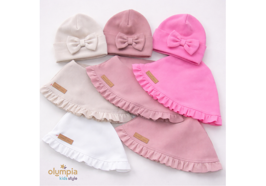 Zestaw CZAPKA I CHUSTA  | OLYMPIA KIDS STYLE