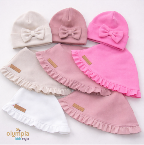 Zestaw CZAPKA I CHUSTA  | OLYMPIA KIDS STYLE