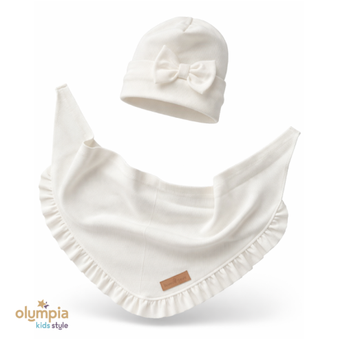 Zestaw CZAPKA I CHUSTA  | OLYMPIA KIDS STYLE