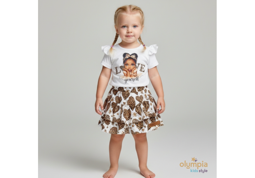 Bluzka i spódniczka ELZA |Olympia Kids Style