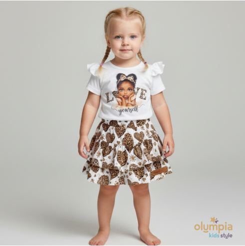 Bluzka i spódniczka ELZA |Olympia Kids Style