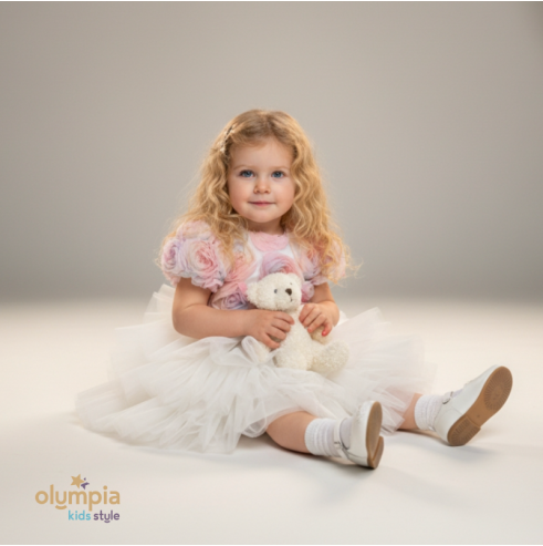 Sukienka tiulowa dla dziewczynki BELLA  | OLYMPIA KIDS STYLE