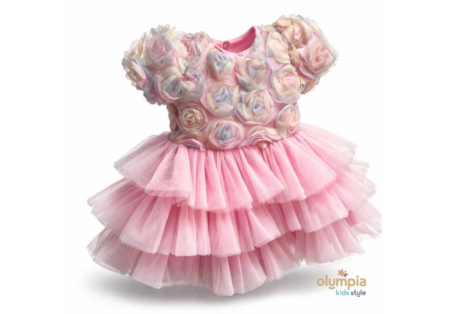 Sukienka tiulowa dla dziewczynki BELLA  | OLYMPIA KIDS STYLE