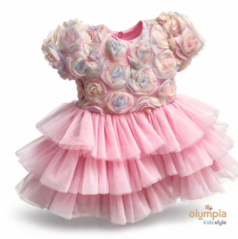 Sukienka tiulowa dla dziewczynki BELLA  | OLYMPIA KIDS STYLE