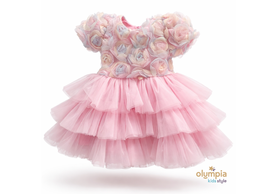 Sukienka tiulowa dla dziewczynki BELLA  | OLYMPIA KIDS STYLE