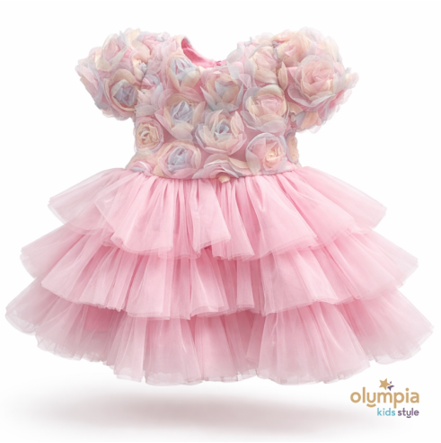 Sukienka tiulowa dla dziewczynki BELLA  | OLYMPIA KIDS STYLE