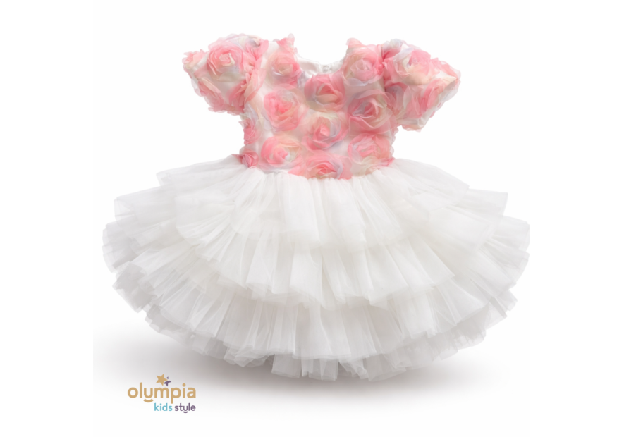 Sukienka tiulowa dla dziewczynki BELLA  | OLYMPIA KIDS STYLE