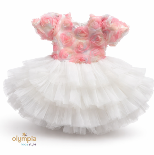 Sukienka tiulowa dla dziewczynki BELLA  | OLYMPIA KIDS STYLE