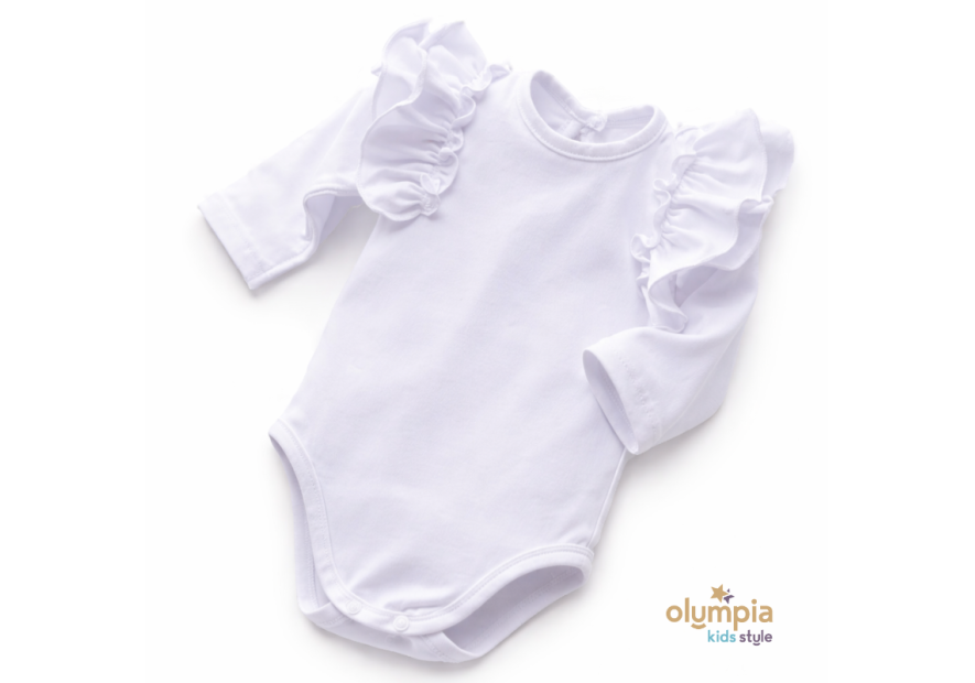 Body dziecięce z falbanami | OLYMPIA KIDS STYLE