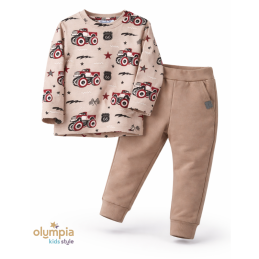 Komplet chłopięcy bluzka i spodnie | OLYMPIA KIDS TYLE