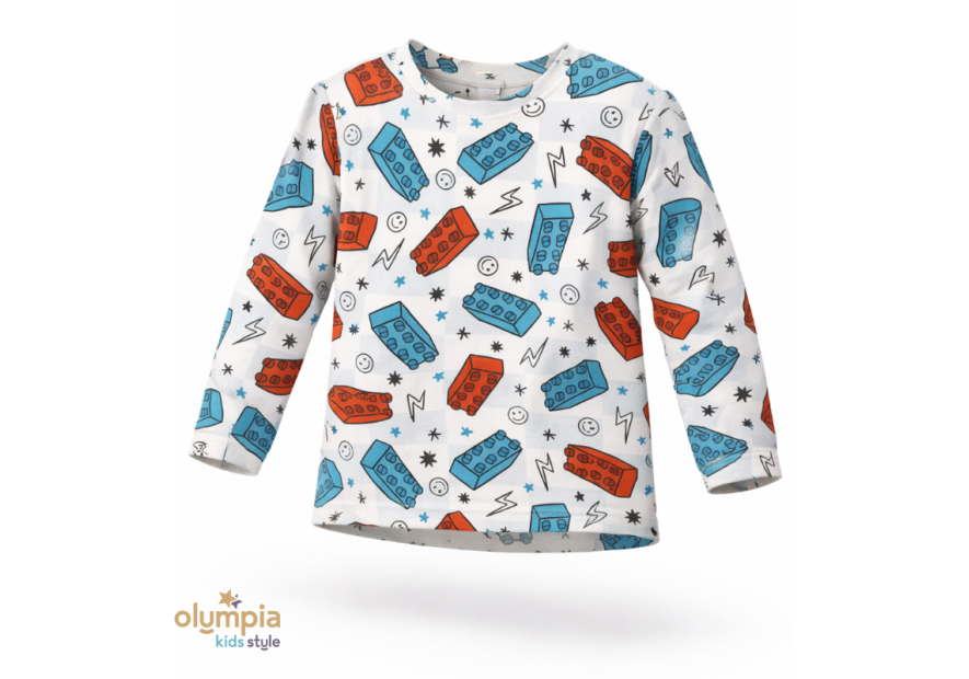 Komplet chłopięcy bluzka i spodnie | OLYMPIA KIDS TYLE