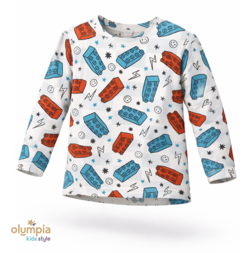 Komplet chłopięcy bluzka i spodnie | OLYMPIA KIDS TYLE