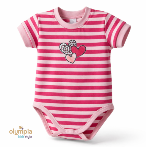 Body niemowlęce PASECZKI dla dziewczynki | OLYMPIA KIDS STYLE