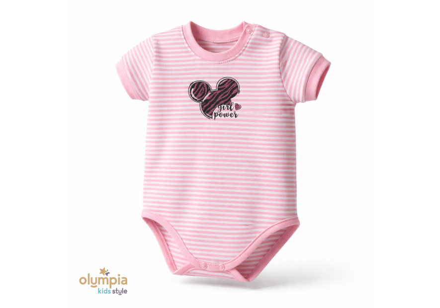 Body niemowlęce PASECZKI dla dziewczynki | OLYMPIA KIDS STYLE
