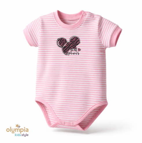 Body niemowlęce PASECZKI dla dziewczynki | OLYMPIA KIDS STYLE