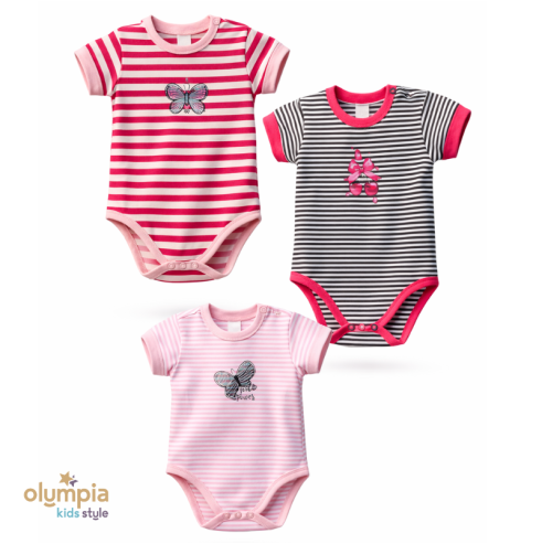 Body niemowlęce PASECZKI dla dziewczynki