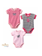 Body niemowlęce PASECZKI dla dziewczynki