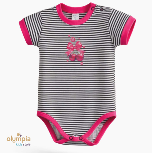 Body niemowlęce PASECZKI dla dziewczynki | OLYMPIA KIDS STYLE