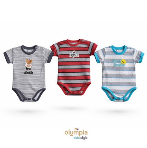 Body niemowlęce PASECZKI dla chłopca