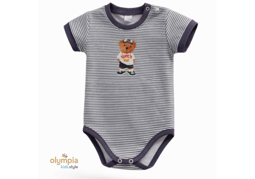 Body niemowlęce PASECZKI dla chłopca | OLYMPIA KIDS STYLE
