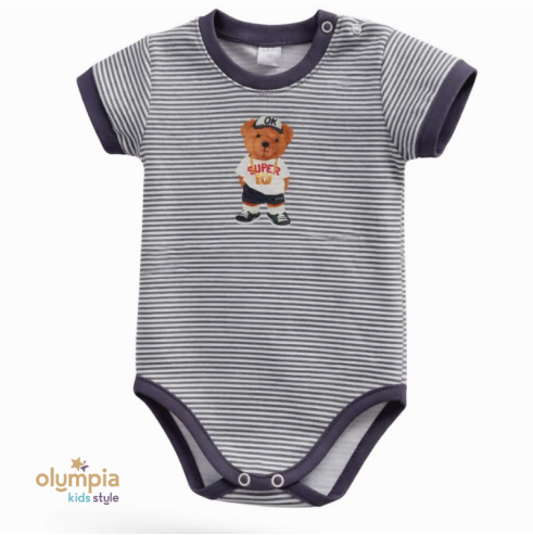 Body niemowlęce PASECZKI dla chłopca | OLYMPIA KIDS STYLE