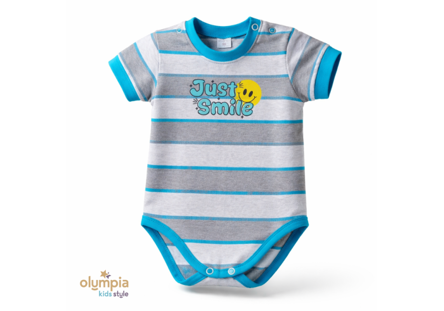 Body niemowlęce PASECZKI dla chłopca | OLYMPIA KIDS STYLE