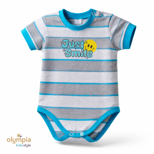 Body niemowlęce PASECZKI dla chłopca | OLYMPIA KIDS STYLE