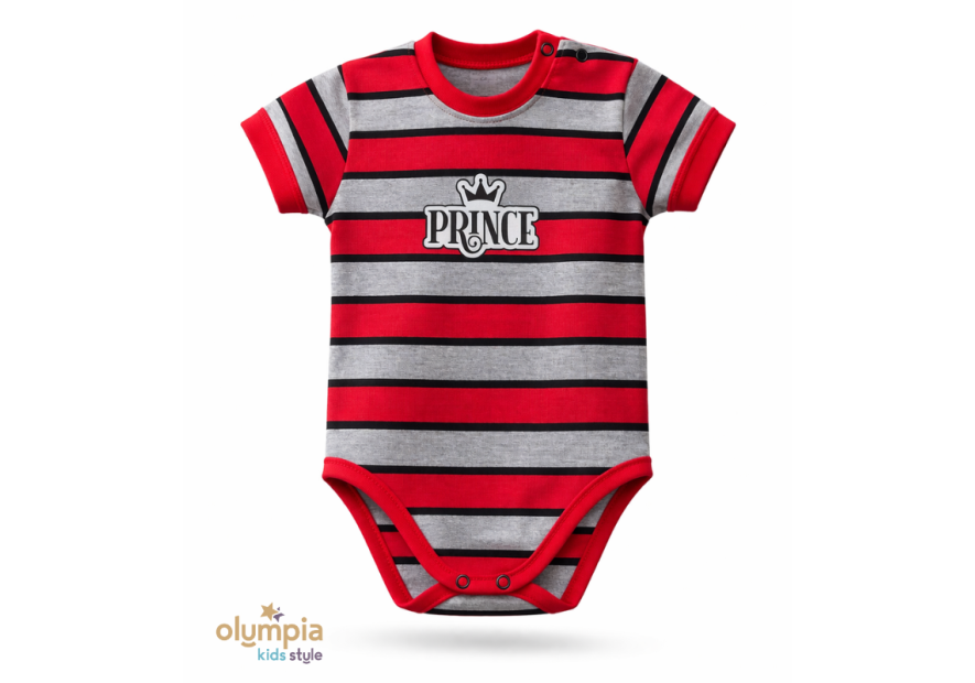 Body niemowlęce PASECZKI dla chłopca | OLYMPIA KIDS STYLE