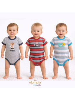 Body niemowlęce PASECZKI dla chłopca