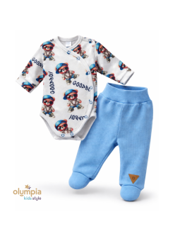 Body niemowlęce kopertowe i półśpioch | OLYMPIA KIDS