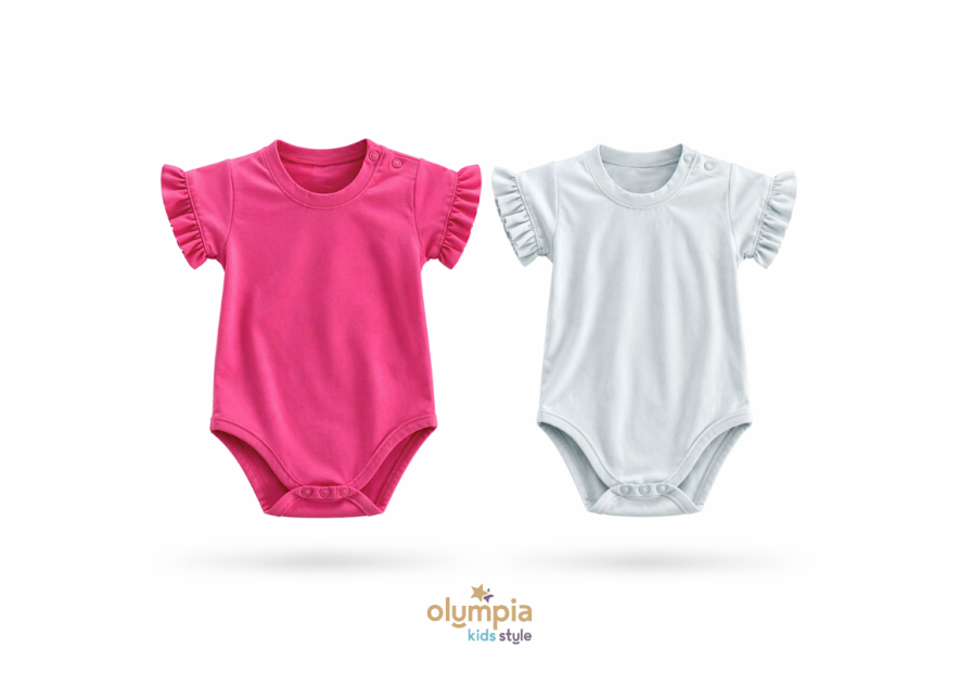 Body niemowlęce PASTEL dla dziewczynki | OLYMPIA KIDS STYLE
