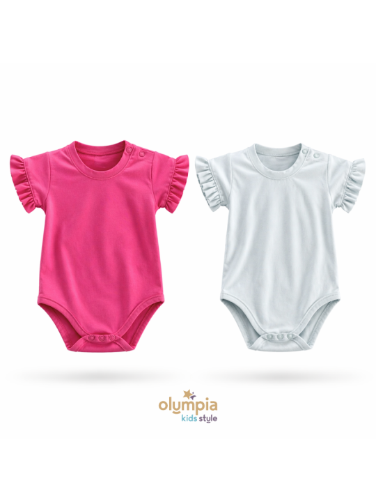 Body niemowlęce PASTEL dla dziewczynki | OLYMPIA KIDS STYLE