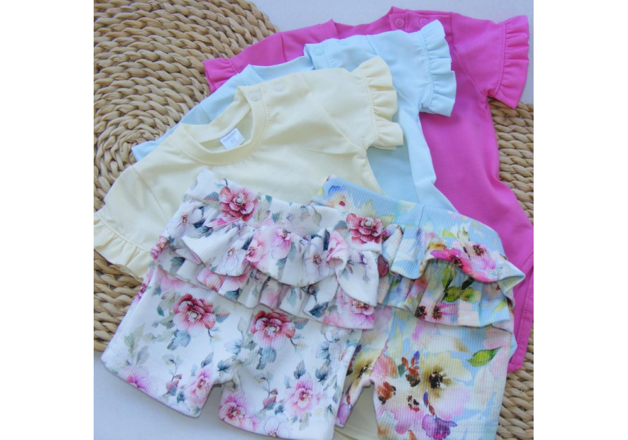 Body niemowlęce PASTEL dla dziewczynki | OLYMPIA KIDS STYLE