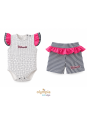 Komplet Body i Spodenki PRINCESS | Olympia Kids Style