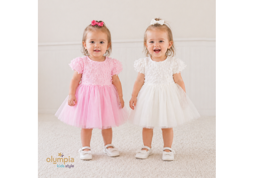 Sukienka tiulowa dla dziewczynki STOKROTKA